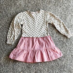 Mini Boden Long Sleeve Dress Size 2-3